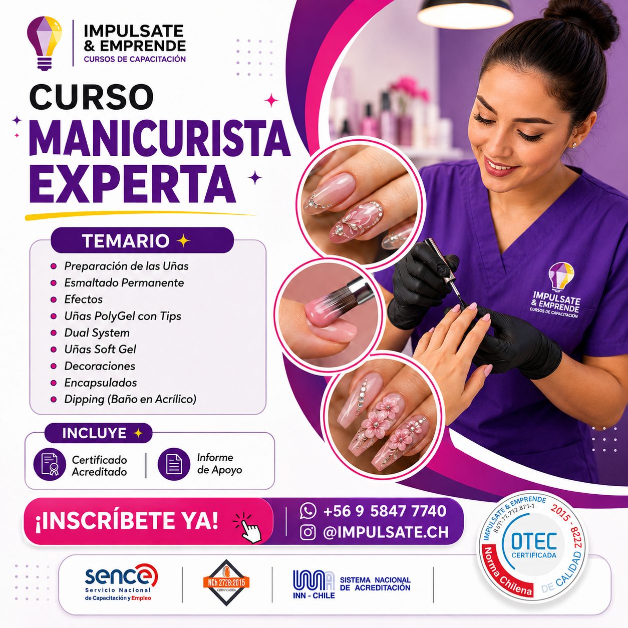 CURSO MANICURISTA EXPERTA