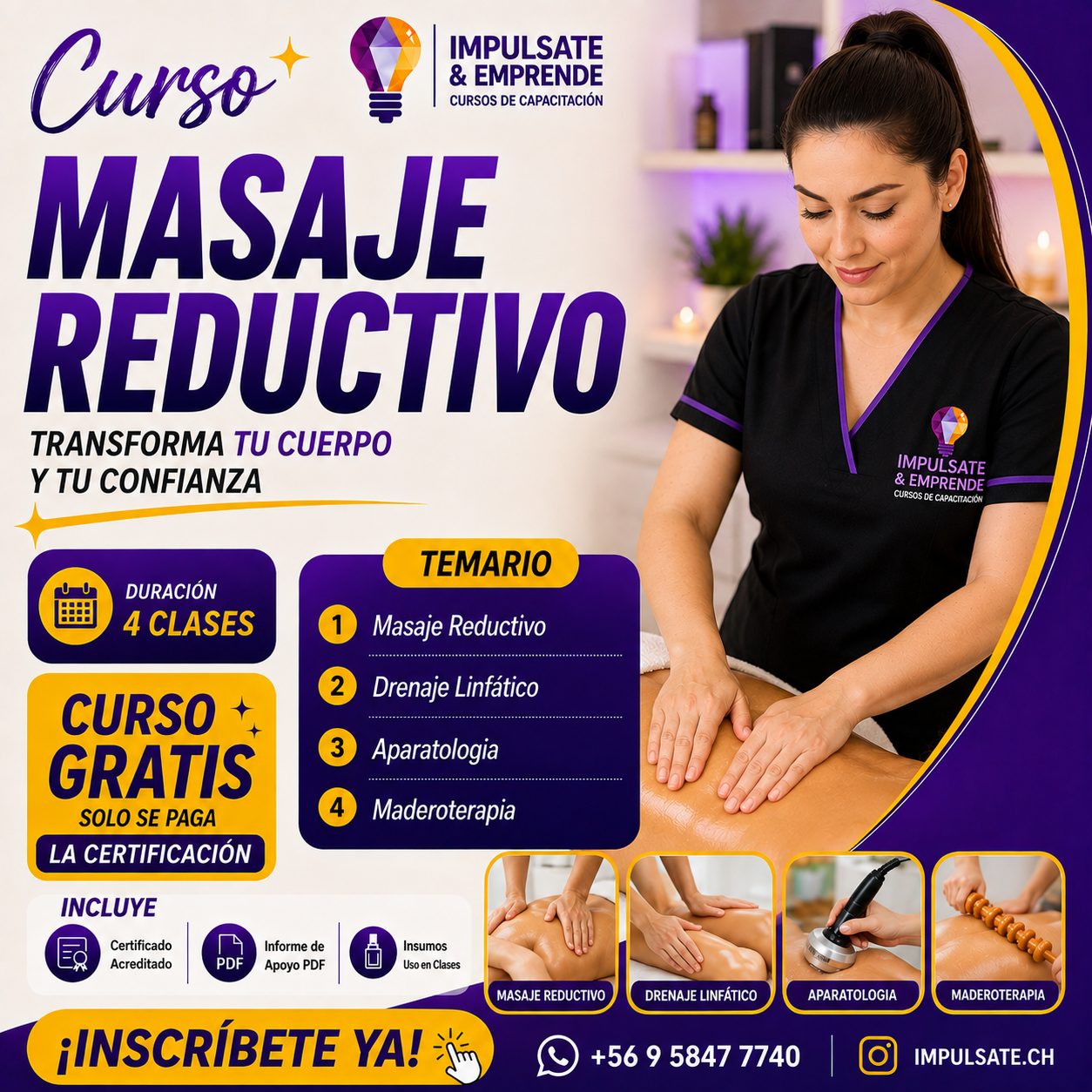 CURSO MASOTERAPIA REDUCTIVA (Gratis)