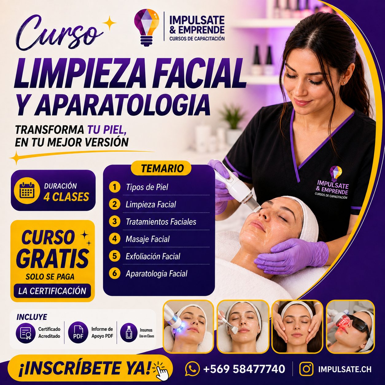 CURSO LIMPIEZA FACIAL (Gratis)