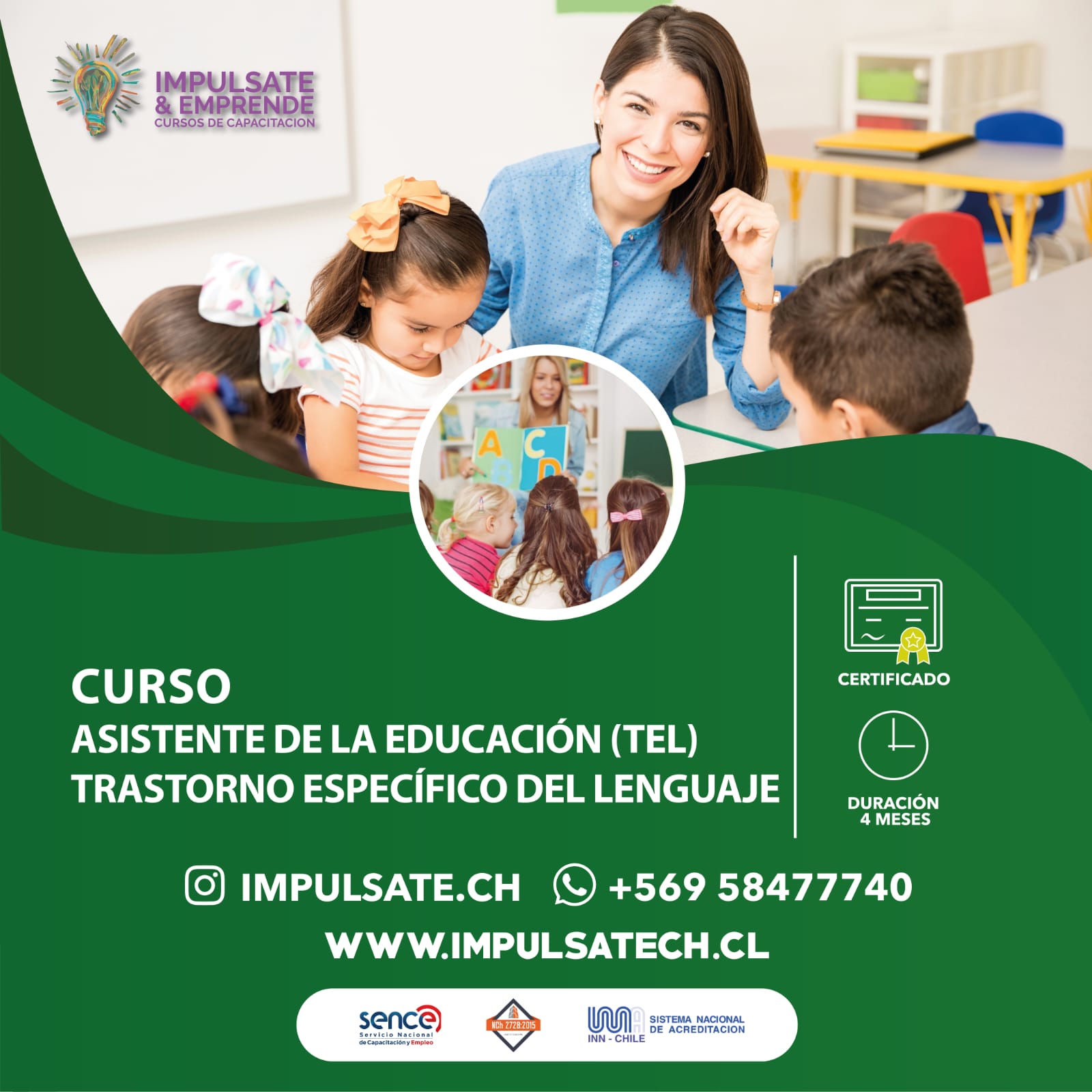 Curso Asistente De La Educacion (Tel) Transtorno Especifico Del Lenguaje