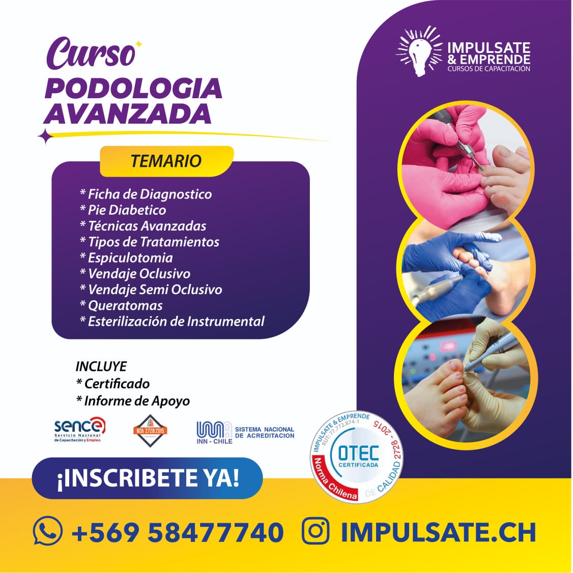 Curso Podologia Avanzada